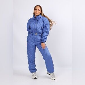 Vintage Red Ski Suit 90’S KILLY US Size 8- F 38-  UK 10 Red